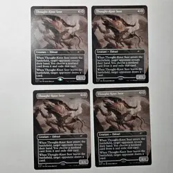 1x Near Mint 720 Thought-Knot Seer Secret Lair Aleksi Briclot MTG Borderless - Image 1