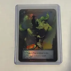 Sorcery contested Realm Promo Sorcerer Frazetta Art NM - Image 1