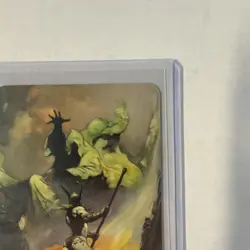 Sorcery contested Realm Promo Sorcerer Frazetta Art NM - Image 5