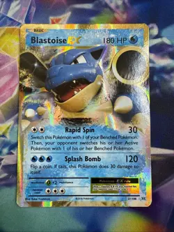 Blastoise EX 21/108 Evolutions 2016 Ultra Rare Holo Pokemon TCG NM - Image 1