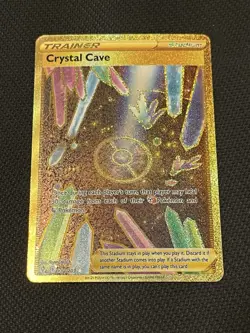 Pokemon TCG Evolving Skies 230/203 Crystal Cave Secret Rare - NM - Image 1