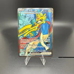 Pokemon TCG Hop's Zacian ex 176/159 Journey Together Full Art Ultra Rare NM - Image 1