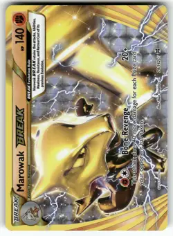 Marowak BREAK XY - BREAKthrough Rare BREAK,Holo Pokemon Lightly played - Image 1