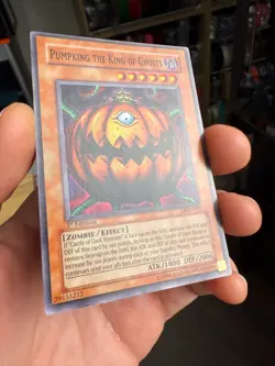 Yu-Gi-Oh! TCG MRD-079 Pumpking the King of Ghosts Metal Raiders 1st Edition NM - Image 2