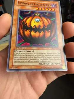 Yu-Gi-Oh! TCG MRD-079 Pumpking the King of Ghosts Metal Raiders 1st Edition NM - Image 4