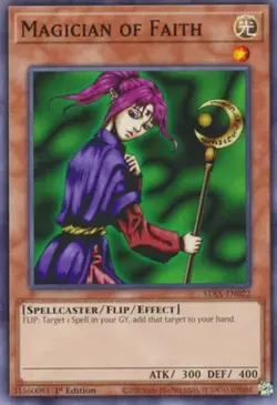 Magician of Faith - STAX-EN022 - Common - 1st Edition - Near Mint - Image 1
