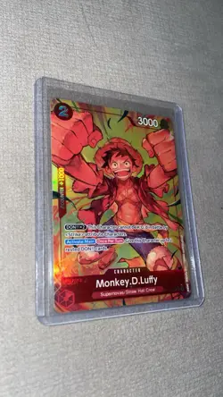 One Piece CCG: The Best Vol.1 Monkey D Luffy SR OP01-024 - Image 1
