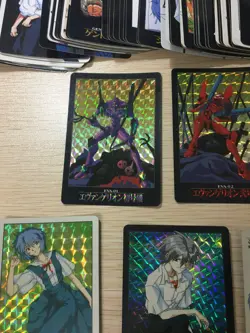 Evangelion EVA Carddass FOIL holo Cards card 68 lot Set Bandai Japan asuka rei - Image 5
