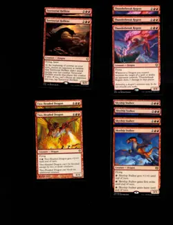 Dragon Fire!-60 Card Magic the Gathering Deck-MTG-Rares-Mythics-Red Burn - Image 2