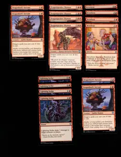 Dragon Fire!-60 Card Magic the Gathering Deck-MTG-Rares-Mythics-Red Burn - Image 3