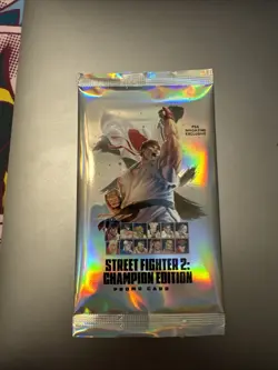 Street Fighter 2: Champion Edition Promo Card PSA Magazine Exclusive Pack SEALED - Image 1