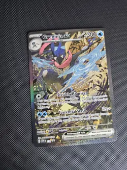 Greninja ex 132 Scarlet & Violet Promo Cards Holo NM SIR Special Illustration - Image 1