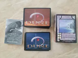Dune CCG 98 Cards Eye of the Storm Box And Instruction Manual Plus Extras - Image 1