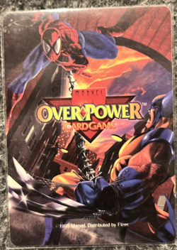 1995 Marvel Overpower CCG Special Character Cards Beast (Analyze) #AO card - Image 2