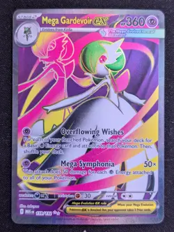 Mega Gardevoir ex - 159/132 ME01: Mega Evolution Pokemon TCG NM Holo - Image 1