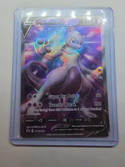 Mewtwo V SWSH229 Pokemon GO ETB Black Star Promo NM - Image 3
