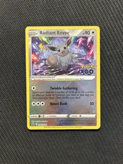 Pokemon TCG Radiant Eevee SWSH230! NM Condition! See Description! - Image 1