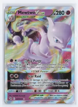 Mewtwo VSTAR 031/078 Pokemon GO Ultra Rare NM - Image 1
