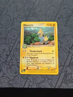 Pokemon: Manectric #39/109 Ruby & Sapphire 2003 E-reader Non-holo - LP/NM - I158 - Image 1