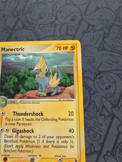 Pokemon: Manectric #39/109 Ruby & Sapphire 2003 E-reader Non-holo - LP/NM - I158 - Image 5