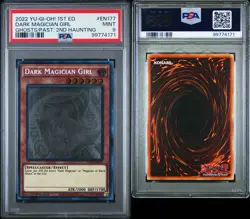Dark Magician Girl #EN177 2022 Yu-Gi-Oh! 1st Edition Ghosts from the Past PSA 9 - Image 3