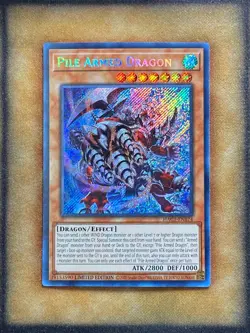 Yugioh Pile Armed Dragon HAC1-EN174 Secret Rare Limited Edition NM - Image 1