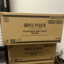 One Piece ENGLISH Illustration Box Vol 3 SEALED CASE (24) Count - Image 1