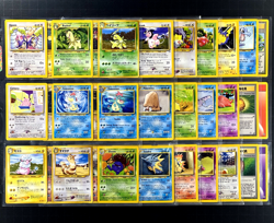 2000 Pokemon NEO GENESIS Set NEAR COMPLETE Uncommon Common NON HOLO Cards EX NM - Image 1