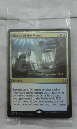 Dance of the Manse Prerelease Foil Card Rare Magic The Gathering NM (ELD) - Image 1