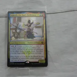 Saheeli, The Sun's Brilliance Prerelease Foil Card Rare Magic The Gathering LCI - Image 1