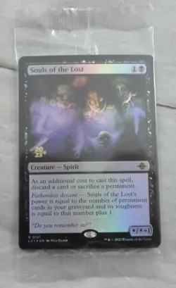 Souls of the Lost Prerelease Foil Card Rare Magic The Gathering (LCI) - Image 1