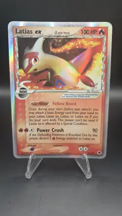 Latias EX 95/101 — MP — Dragon Frontiers — Delta Species — Vintage Pokemon Card - Image 1