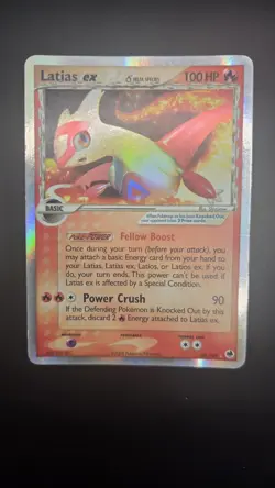 Latias EX 95/101 — MP — Dragon Frontiers — Delta Species — Vintage Pokemon Card - Image 2