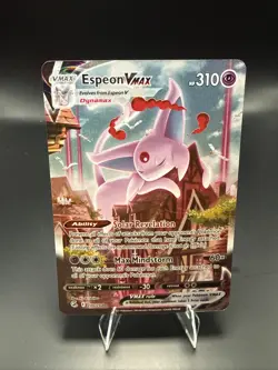 Pokemon Espeon VMAX (Alternate Art Secret) 270/264 Swsh08: Fusion Strike Holo - Image 1