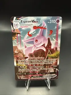 Pokemon Espeon VMAX (Alternate Art Secret) 270/264 Swsh08: Fusion Strike Holo - Image 2