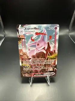 Pokemon Espeon VMAX (Alternate Art Secret) 270/264 Swsh08: Fusion Strike Holo - Image 4