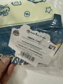Pokemon Center World Championships 2025 Anaheim Exclusive Pencil Case Limited - Image 3
