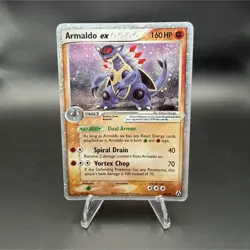 Pokemon TCG - Armaldo ex 84/92 EX Legend Maker Holo Ultra Rare 160 HP - Image 1