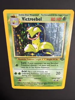 Victreebel 14/64 - Unlimited Holo Rare - Jungle Pokemon TCG WOTC Vintage 1999 - Image 3
