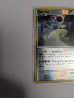 Pokemon Snorlax 33/95 Reverse Holo - Call of Legends 2011 MP - see photos - Image 2