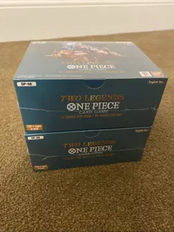 2x One Piece TCG OP-08 Two Legends Booster Box ENGLISH SEALED - Image 1