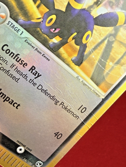 2003 Pokemon Sandstorm UMBREON Reverse Holo 24/100 Card HP - Image 3