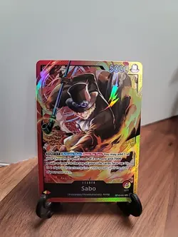 One Piece Card Game The Three Brothers ST13-001 Sabo Leader English - Image 2