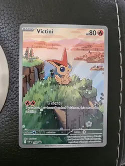 Victini 208 Pokemon TCG SV Scarlet & Violet Promo Cards Near Mint Condition - Image 2