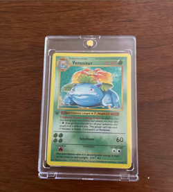 Venusaur prima serie Pokemon card Homemade No Pikachu No Blastoise No Charizard - Image 2