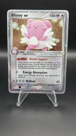Blissey EX 101/115 — Excellent Condition — Unseen Forces — Vintage Pokemon Card - Image 1