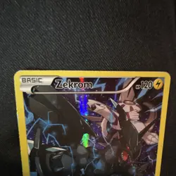 Pokemon TCG Zekrom XY76 Full Art Promo Holo XY Basic 120 HP Card - Image 2