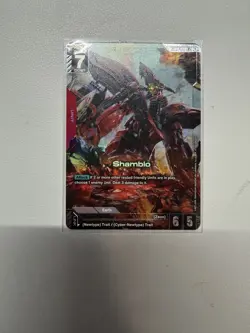 Gundam Card Game Shamblo GD01-047 R+ Raw Card Near Mint/Mint Condition - Image 1