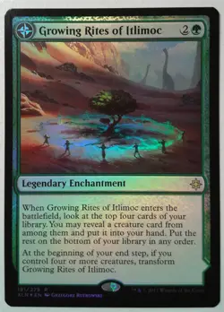 Growing Rites of Itlimoc *FOIL Rare* Magic MtG x1 Ixalan - Image 1