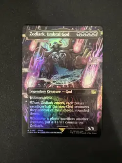 Zodiark, Umbral God (Borderless) Final Fantasy Foil Mint - Image 1